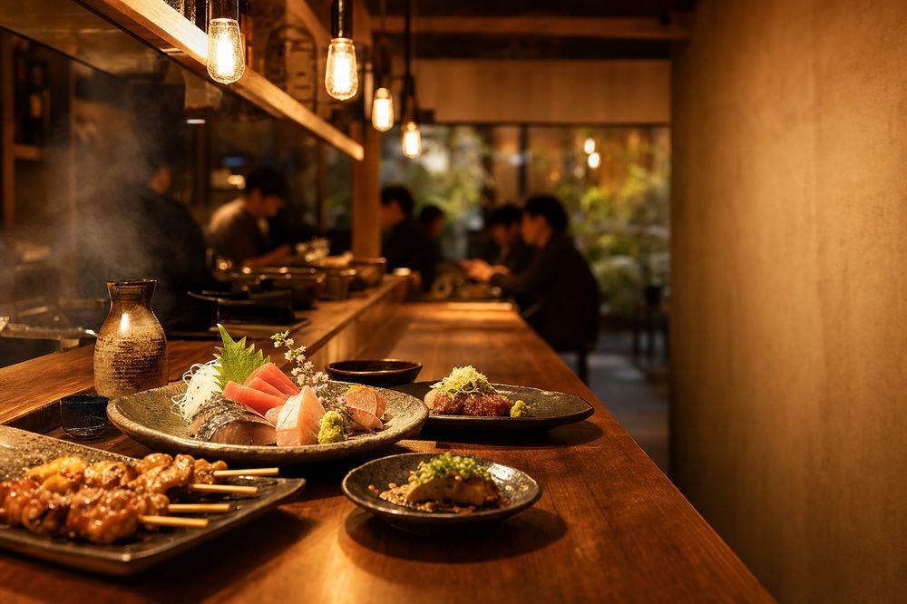 飲食店・居酒屋デモ 炭火焼 山乃蔵